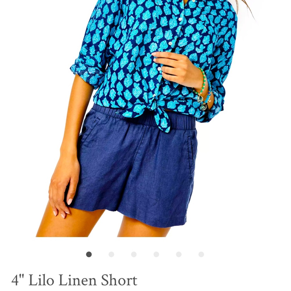 Lilly Pulitzer Lilo Linen Shorts